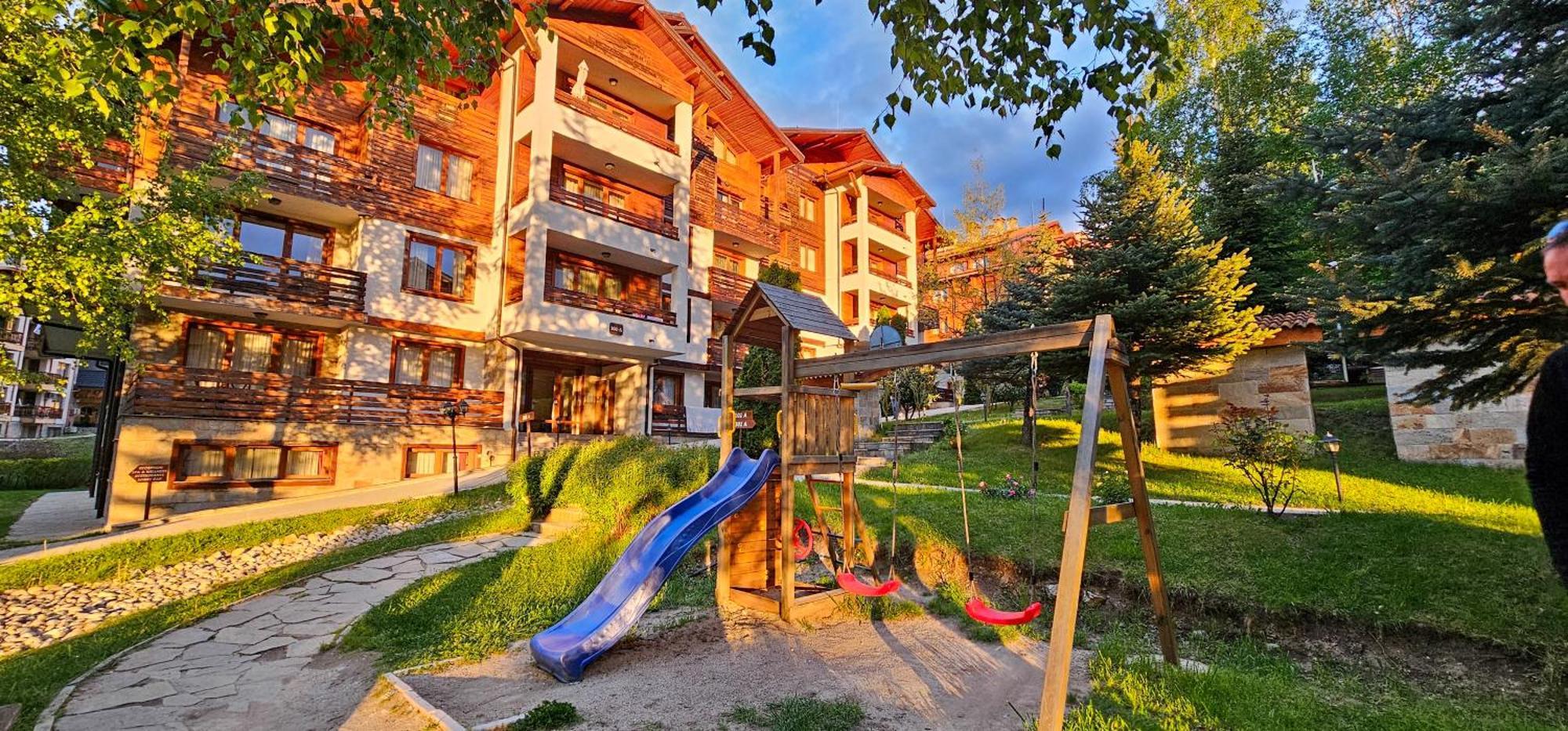 Apartmanica Double Room Apartment 101-12, Big Terrace, St Ivan Rilski 4 Star Spa Resort, Bansko Exteriör bild