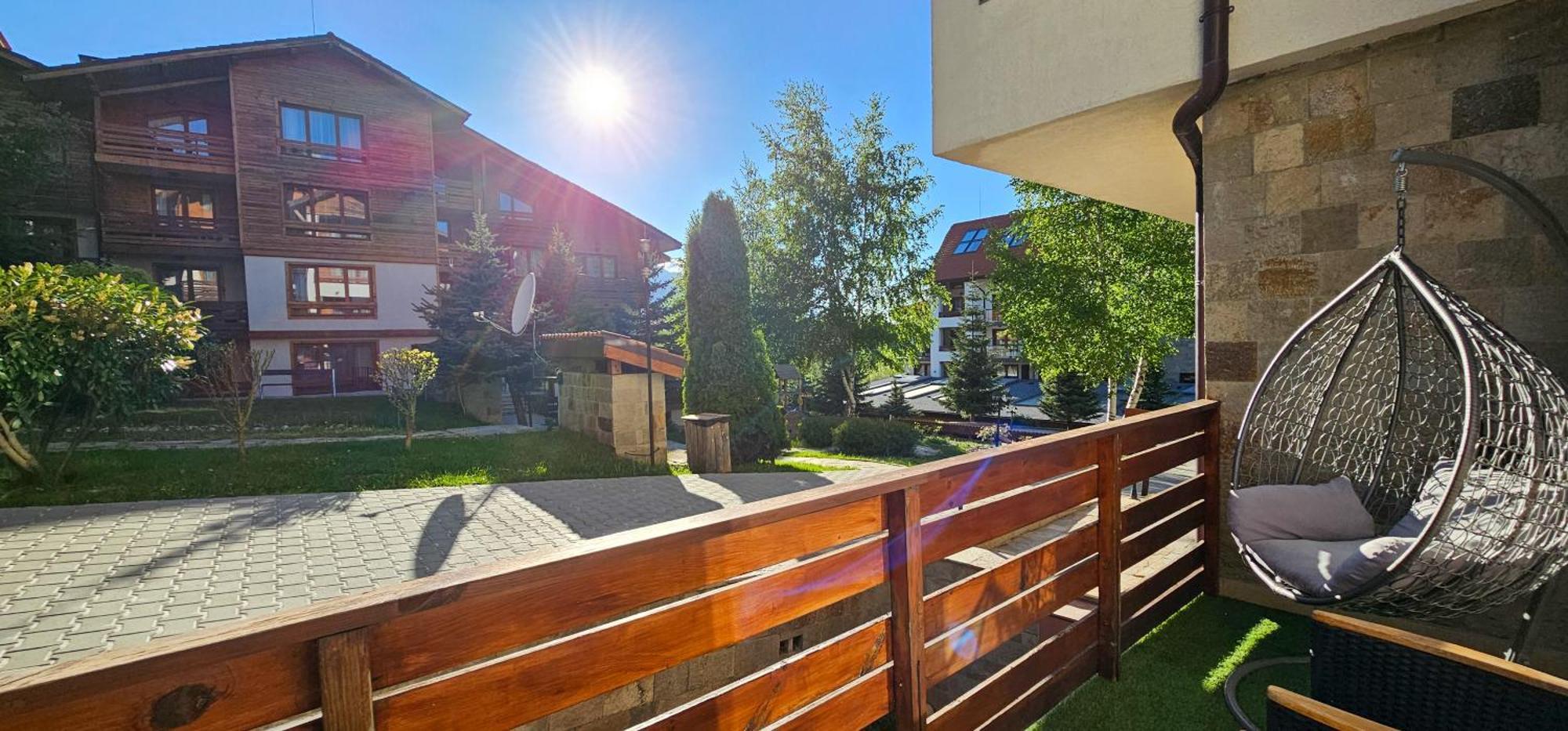 Apartmanica Double Room Apartment 101-12, Big Terrace, St Ivan Rilski 4 Star Spa Resort, Bansko Exteriör bild