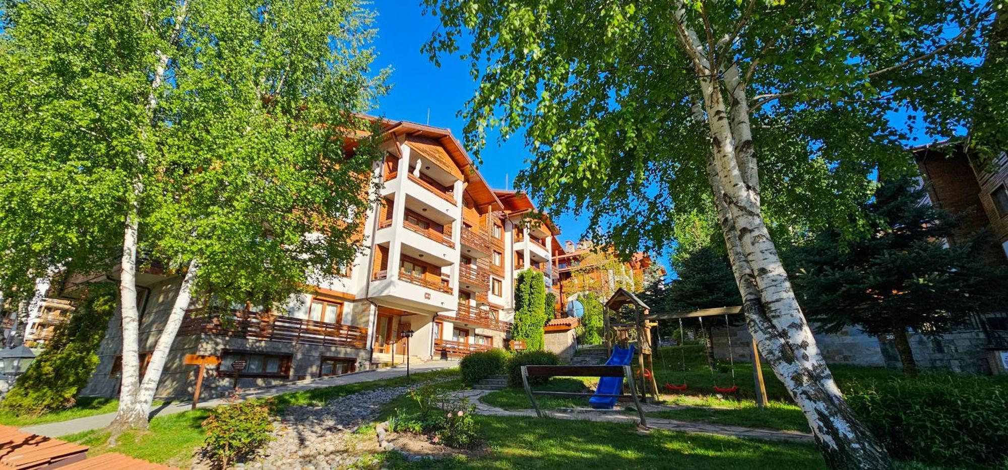 Apartmanica Double Room Apartment 101-12, Big Terrace, St Ivan Rilski 4 Star Spa Resort, Bansko Exteriör bild